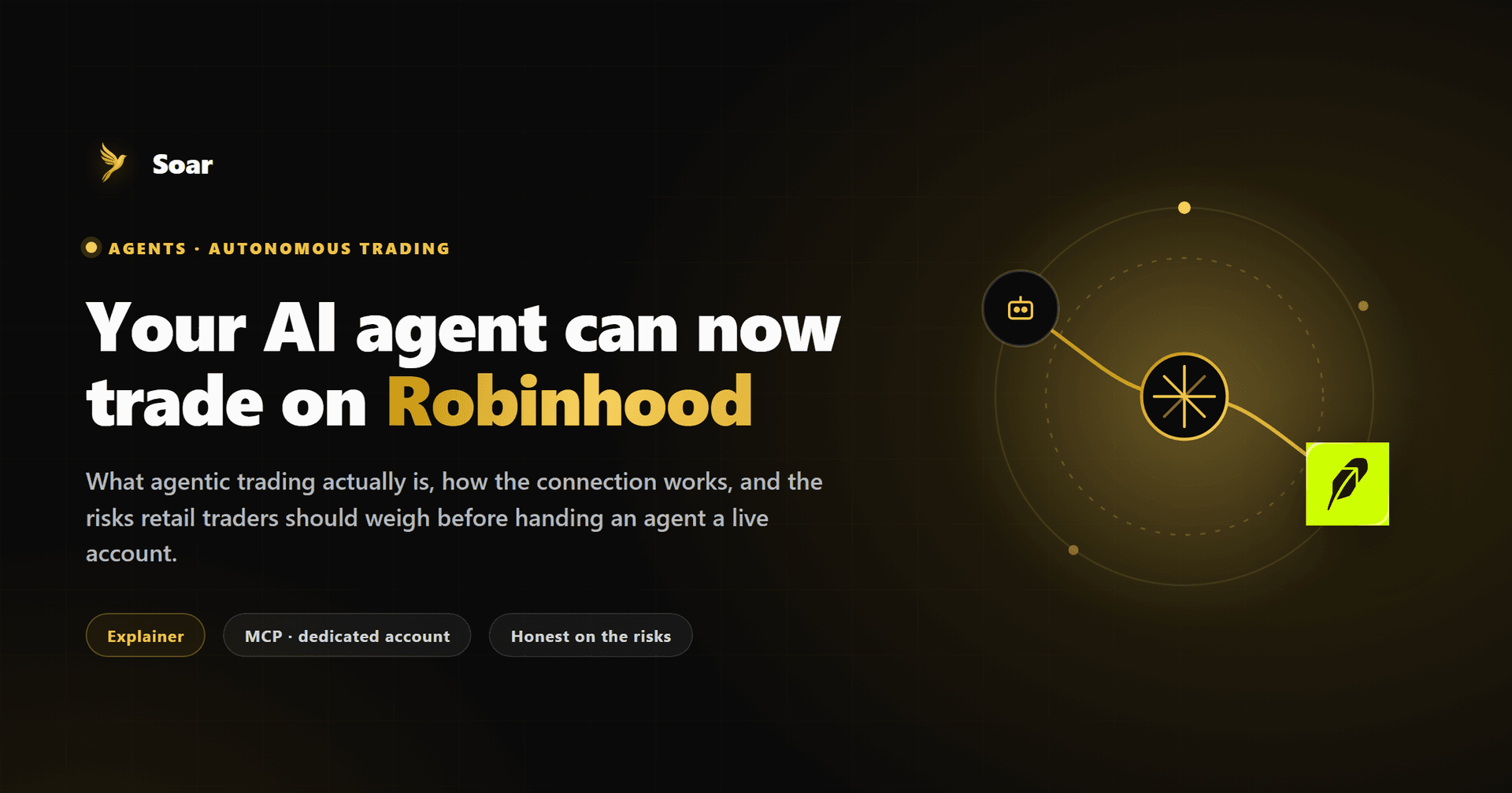 Your AI agent can now trade on Robinhood — what it means, and the risks